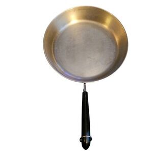 Vintage Revere Ware 10 Inch Copper Clad Stainless Skillet Frying Pan 95c USA